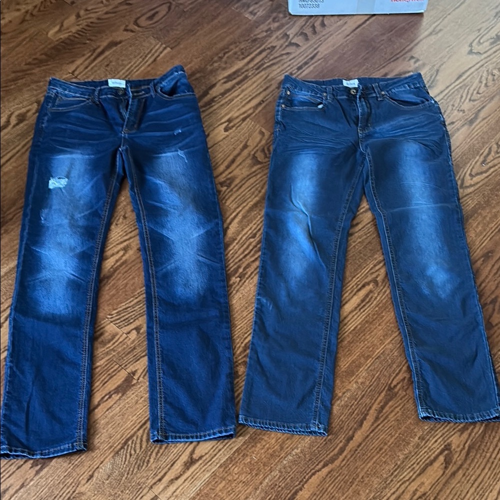 Dark Blue Denim Jeans